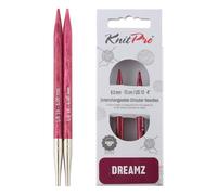 KnitPro Dreamz Austauschbare Nadeln (Spezial) 4"""" (10cm) | US-Gr e 10 (6mm)