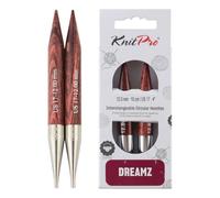 KnitPro Dreamz Austauschbare Nadeln (Spezial), 10 cm, US-Größe 17 (12 mm)