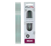 KnitPro Strumpfstricknadeln Dreamz Birke 12,5 cm 2,00 mm (US0/5")