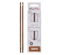 KnitPro Ginger Afghanische/Tunesische Häkelnadel | 3,50 mm