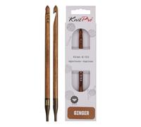 KnitPro Ginger Afghanische/Tunesische Häkelnadel | 6,5mm