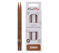 KnitPro 31203 Ginger Nadelspitze, Holz, natur/braun, 3,5mm