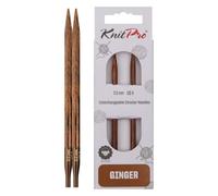 KnitPro Rundstricknadel Ginger K31207 – Holz Braun – 5 mm, 13 cm