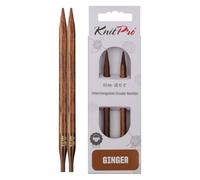 KnitPro Rundstricknadel K31209 Wood Braun 6 mm (13 cm)