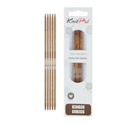 KnitPro Ginger Cubics Nadelspiel 15 cm (6") - 3,25 mm US 3