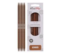KnitPro Ginger Nadelspiele 8" (20cm) | 5,5mm