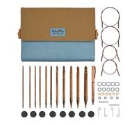 KnitPro 31286 Häkelnadelset Ginger, Braun, Diverse