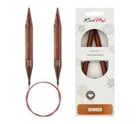 KnitPro Rundstricknadel Ginger 10,00mm 120cm