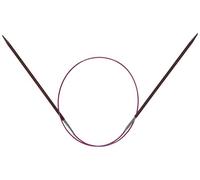 KnitPro Holzrundstricknadel, Stärke 4,0; 60 cm lang - Quadratische Nadelspitzen (Cubics) Neuheit!!!