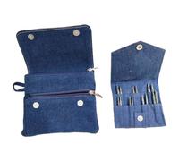 KnitPro Indigo Wood Short Rundstricknadel Set 3,00 - 6,00 mmDefault Title