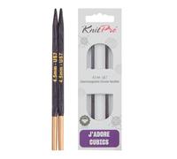 KnitPro Nadelspitzen J’adore Cubics austauschbar lang 13 cm 4,5 mm