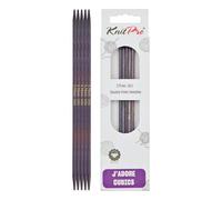 KnitPro J’adore Cubics Nadelspiele 8" (20cm) | 3,75mm