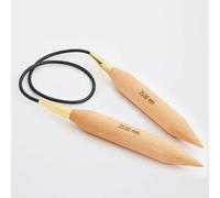 KnitPro Rundstricknadeln, Birkenholz, Mehrfarbig, 100 x 3 x 4 cm