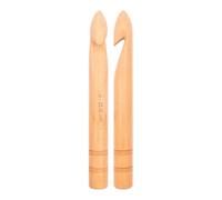 KnitPro Häkelnadel Basix Birch – Birkenholz, 25 mm, 22,5 cm