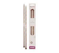 KnitPro K20206 Stricknadel mit Knopf, Holz, Mehrfarbig, 5,5 mm