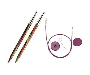 KnitPro K20416 austauschbare Strickspitzen, Stoff, Sonstige, 3.25 & Seile für auswechselbare Nadelspitzen, Länge:150cm