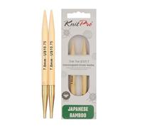 KnitPro wechselbare Nadelspitzen Bamboo lang 7,00mm