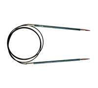 KnitPro K29052 Rundstricknadeln, Birkenholz, Messing, Mehrfarbig, 40 x 0.33 x 0.33 cm