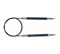 KnitPro K29062 Rundstricknadeln, Birkenholz, Messing, Mehrfarbig, 40 x 0.8 x 0.8 cm