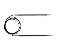 KnitPro K29111 Rundstricknadeln, Birkenholz, Messing, Mehrfarbig, 100 x 0.3 x 0.3 cm