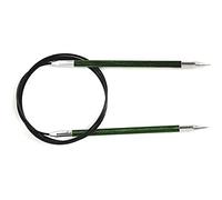 KnitPro K29138 Rundstricknadeln, Birkenholz, Messing, Mehrfarbig, 100 x 0.55 x 0.55 cm