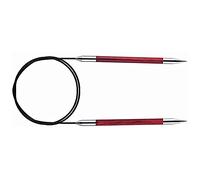 KnitPro K29159 Rundstricknadeln, Birkenholz, Messing, Mehrfarbig, 150 x 0.6 x 0.6 cm