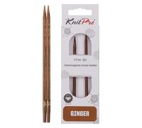 KnitPro Rundstricknadel Ginger K31204, Holz, Braun, 3,75 mm, 130 mm