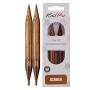 KnitPro Nadelspitze Ginger : kurz 12,00mm Ausführung: kurz Durchmesser: 12,00mm