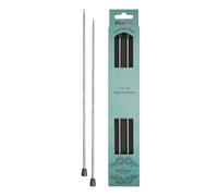 KnitPro K36257 Nadeln, Edelstahl, Silber, 40cm, 3.5mm, 2 Count