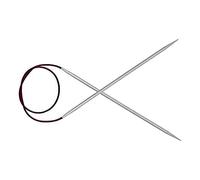 KnitPro K45383 Rundstricknadel, Grau, 120 cm x 2.25 mm