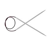 KnitPro K45386 Rundstricknadel, Grau, 120 cm x 3.75 mm