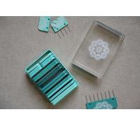 KnitPro International KnitPro Kammnadeln mit Befestigungslöchern The Mindful Collection Packung mit 20 Stück