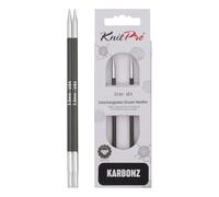 KnitPro – Austauschbare Nadelspitzen Karbonz – 4" (10 cm) – 3,5 mm