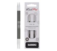 KnitPro Karbonz Austauschbare Nadelspitzen 4" (10cm) | 4mm