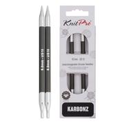 KnitPro Austauschbare Rundstricknadeln KARBONZ 6,00 mm – 100 mm – 2 St