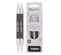 KnitPro Karbonz Austauschbare Nadelspitzen 5" (13cm) | 8mm