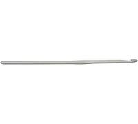 KnitPro Häkelnadel Aluminium (3,00 mm) – 1 Stück, Grey