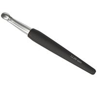 KnitPro - KnitPro Black (12.00mm) Softgrip Häkelnadel aus Aluminium - 1 Stück