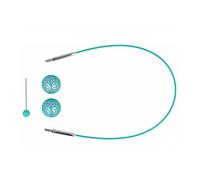 KnitPro Nadelseil The Mindful Collection Edelstahl blaugrün 40 cm