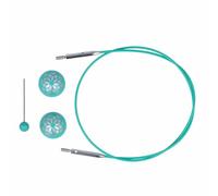 KnitPro – Austauschkabel The Mindful Collection – Edelstahl Blau für 60 cm Nadel – 1 Set