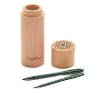 KnitPro Wollnadel-Set aus Holz, Blaugrün The Mindful Collection