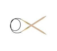 KnitPro KP35363 Basix Feste Rundstricknadeln, 150 cm x 6,5 mm, Birke