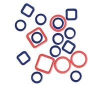 KnitPro Maschenmarkierer-Set aus Metall 40 Stück - 45514