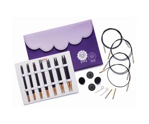 KnitPro Nadelset Deluxe Jadore Cubics Holz 19301