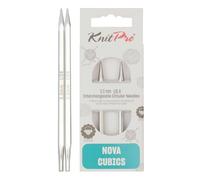 KnitPro Austauschbare Rundstricknadeln Nova cubics 5,00 mm 128 mm 2 St