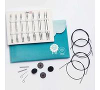 KnitPro Nova Cubics Deluxe Rundstricknadel Set 4,00 - 8,00 mmDefault Title