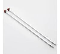 KnitPro K12298 Jackenstricknadeln, Holz, Silber, 4,5 mm