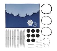 KnitPro Nova Deluxe Austauschbare nadelspitzen Set 5" (13cm) | 8 Größen (3.5mm bis 8mm)