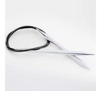 Rundstricknadel 4,00 mm 60 cm, Silber