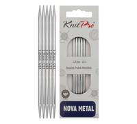 KnitPro Nadelspiel Nova – 12,5 cm × 3,25 mm – 5er-Pack